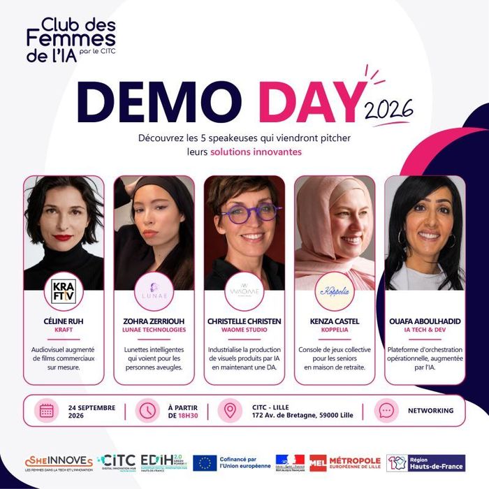 Le Demo Day du Club des Femmes de l’IA