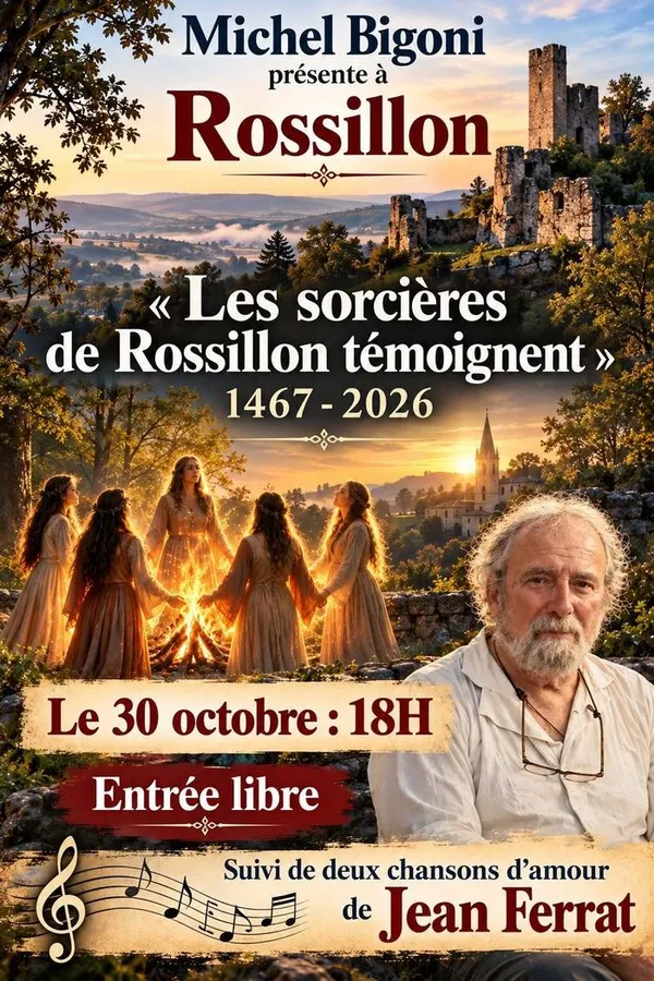 [CONFÉRENCE] Les sorcières de Rossillon témoignent