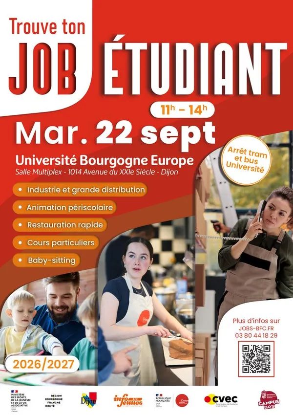 Trouve ton job étudiant
