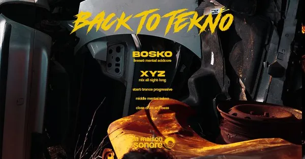 Back to Tekno [2nd Edition] by La Maison Sonore