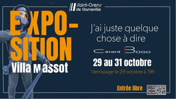 Exposition à la Villa Massot : « J’ai juste quelque chose à dire »