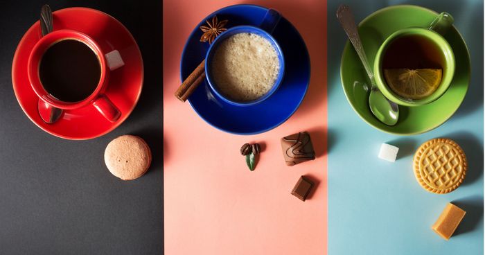 Thé, café ou chocolat