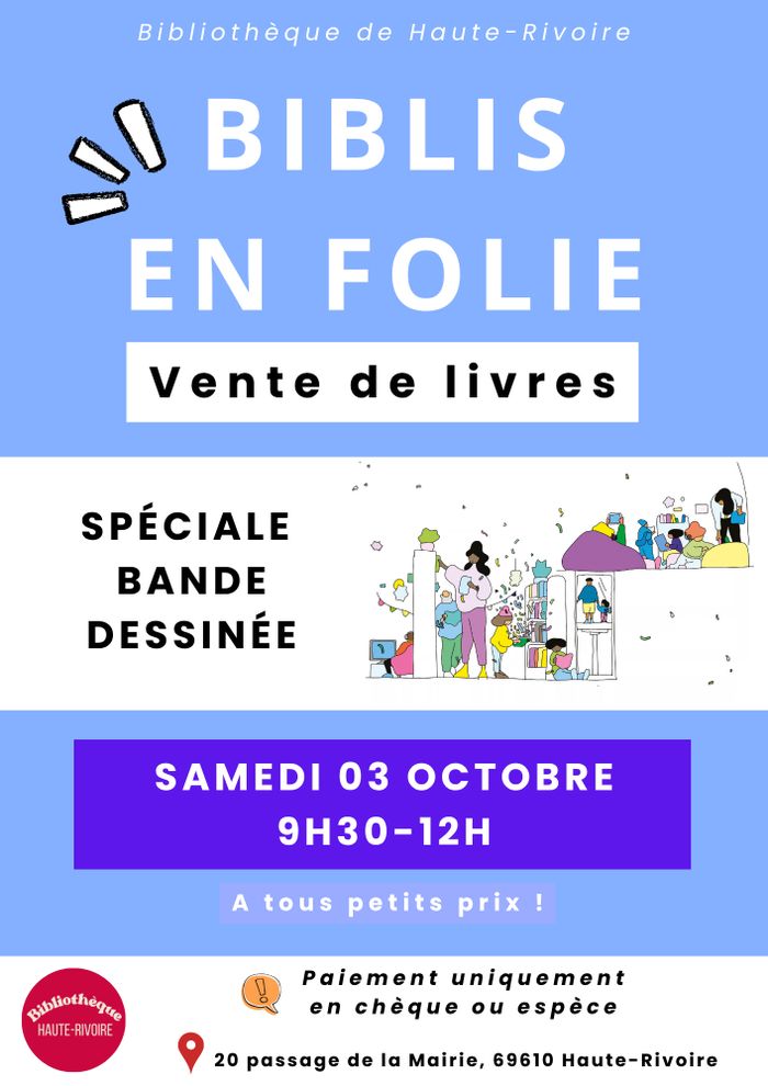 Vente de bandes dessinées