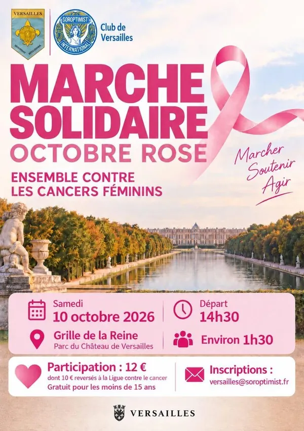 Marche solidaire Octobre Rose