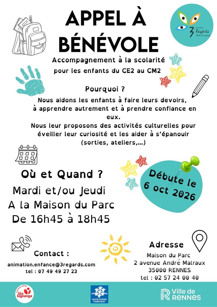 Appel à Bénévoles
