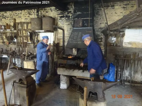 Découverte et fonctionnement de la forge de Thury