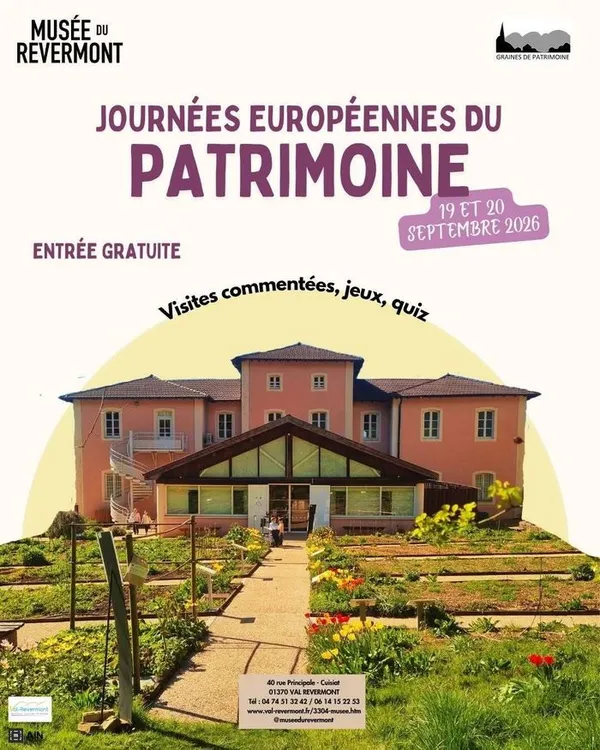 JEP 2026 au Musée du Revermont