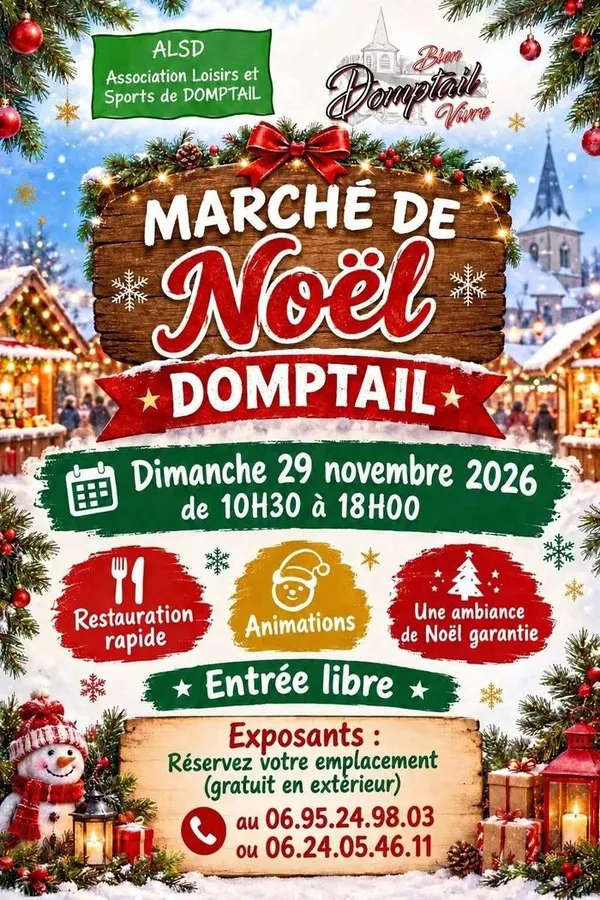 Marché de Noël Domptail