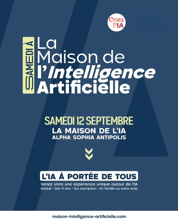 Samedi à La Maison de l'IA
