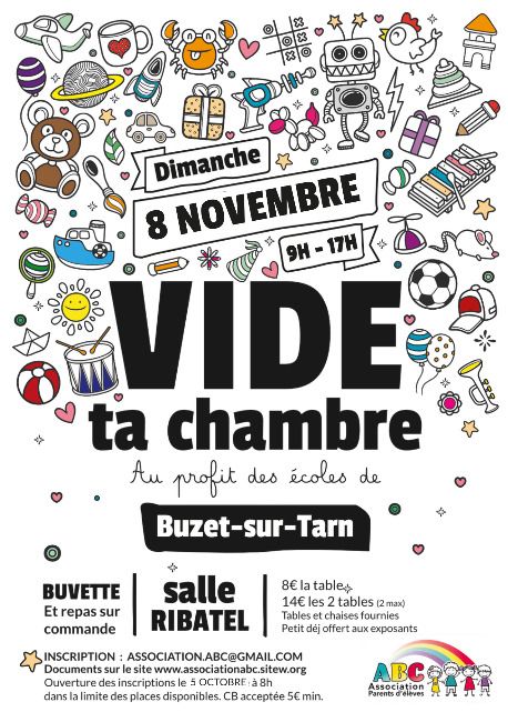 Vide ta chambre de Buzet sur tarn