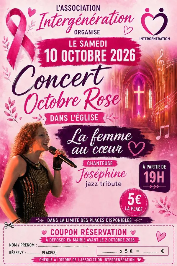 Concert Octobre Rose 🎀🎗️