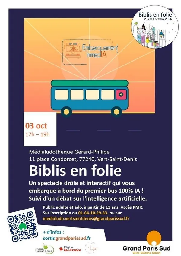 Spectacle « Embarquement immédIA »