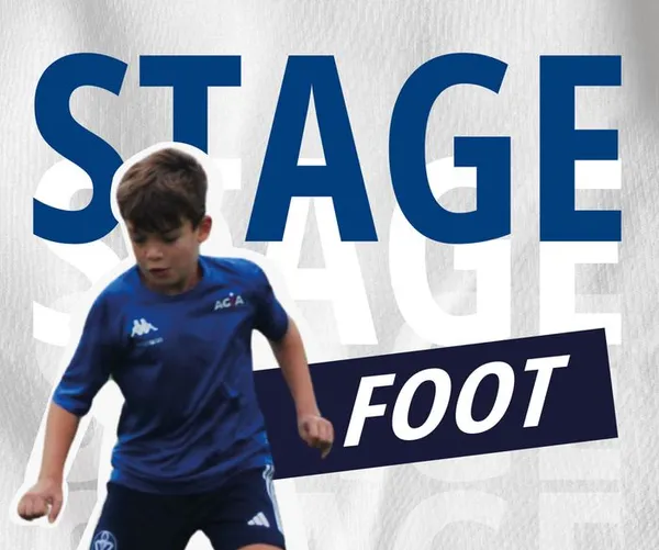 Stage de foot des vacances d'été du 24 au 28 août 2026