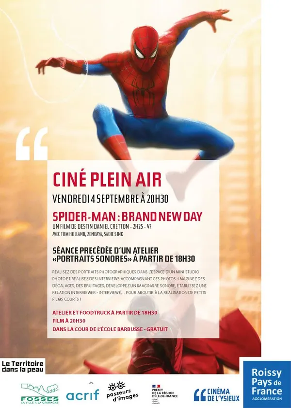 Ciné plein air // Spider-Man : brand new day