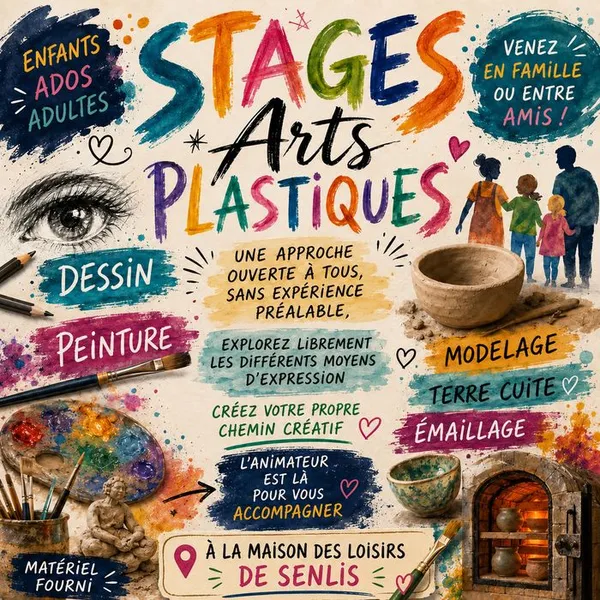 Stages arts plastiques