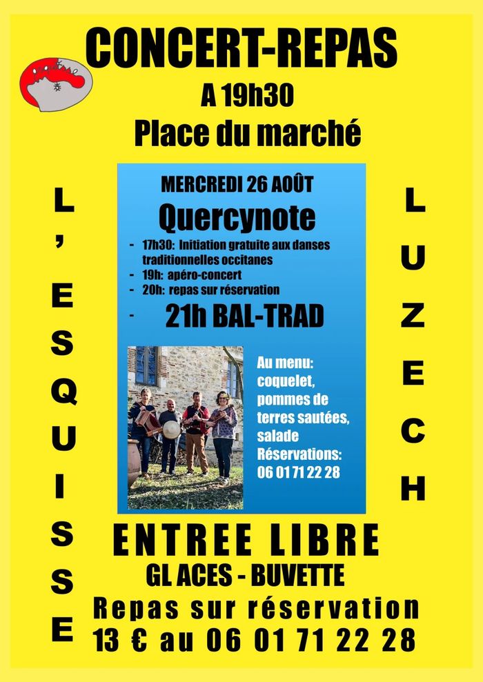 Initiation aux danses Trad et Bal occitan avec Quercynote