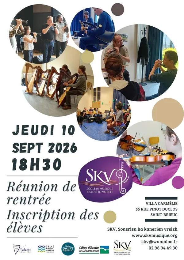 Réunion de rentrée de Sonerien ha Kanerien Vreizh- SKV