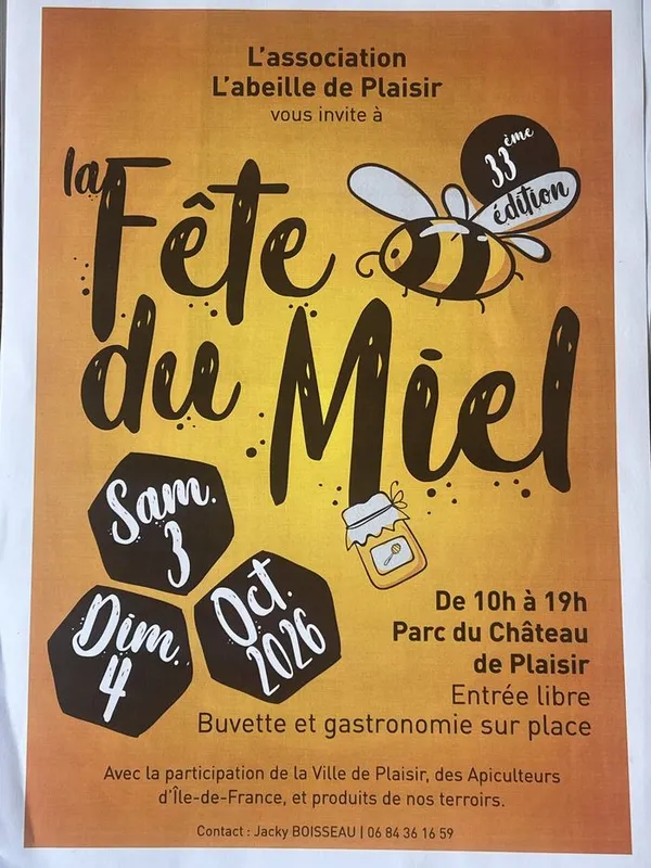 Fête du Miel au Parc du Château de Plaisir