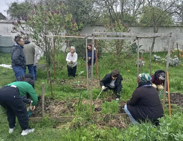 Ateliers chantier, réparation et rénovation des bacs de cultures avec l'association Culture(s) en Herbe(s)