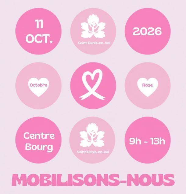 Octobre Rose à Saint-Denis-en-Val