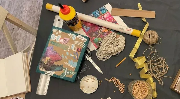 Atelier "Graines de Pluie" de lutherie recyclée [Atelier musical de Réemploi]