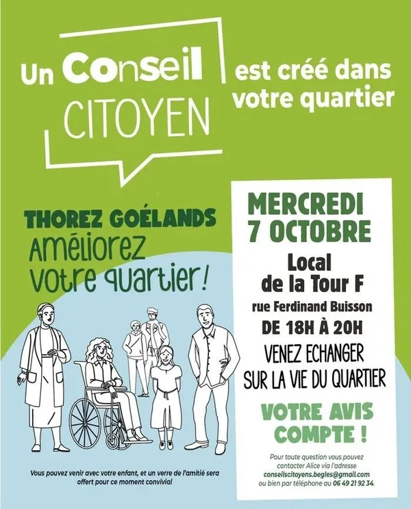 Conseil citoyen du quartier Thorez Goélands