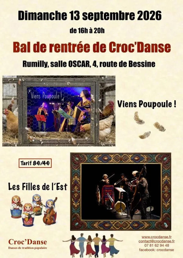 Bal de rentrée de Croc'Danse