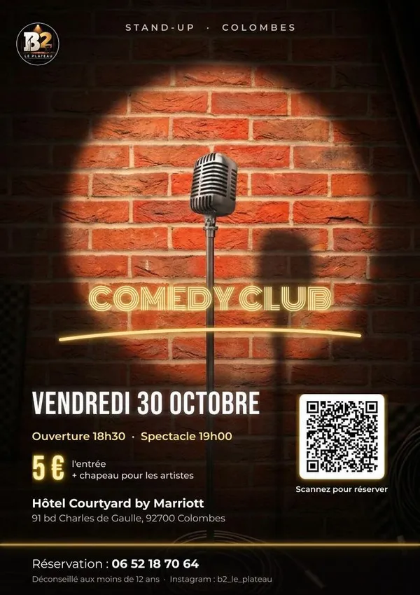 Comedy club Marriott