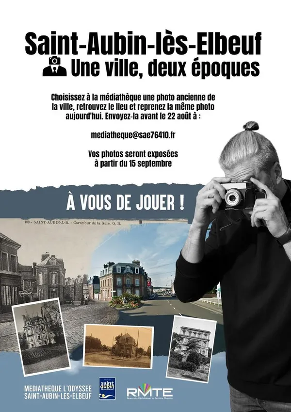 Saint-Aubin-lès-Elbeuf : une ville, deux époques