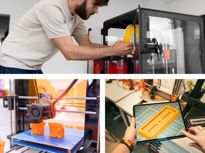 Métiers de l'impression 3D