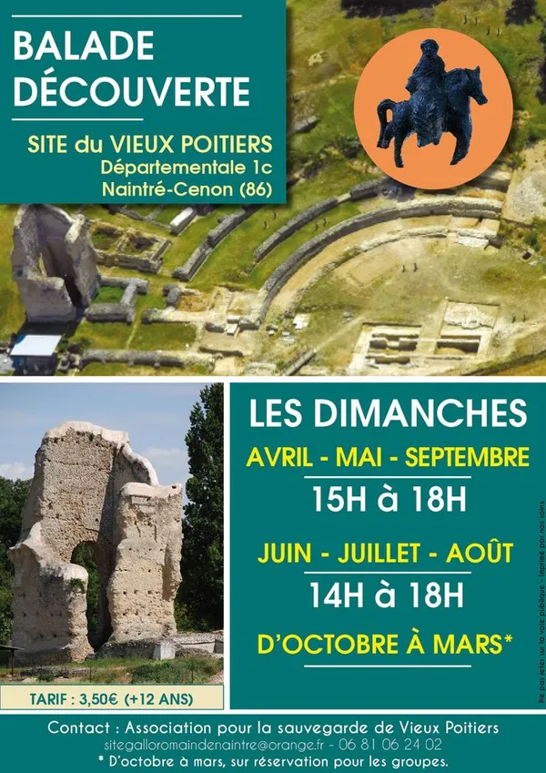 Visite du site du Vieux Poitiers