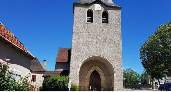 Visite de l'église Saint Jean-Baptiste à Lanzac