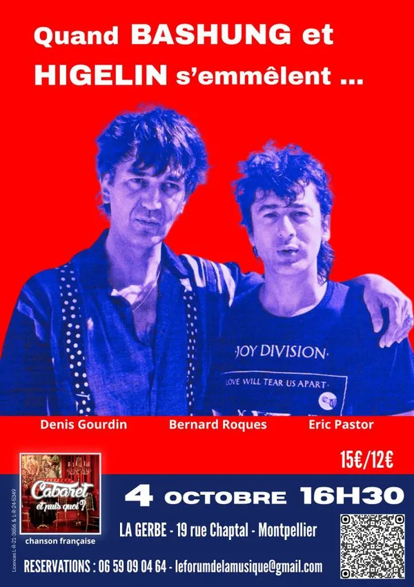 Quand Bashung et Higelin s'emmêlent