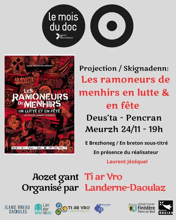 Mois du DOC "Les Ramoneurs de Menhirs - En lutte et en fête"