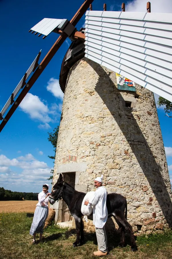 Visite du moulin Baron
