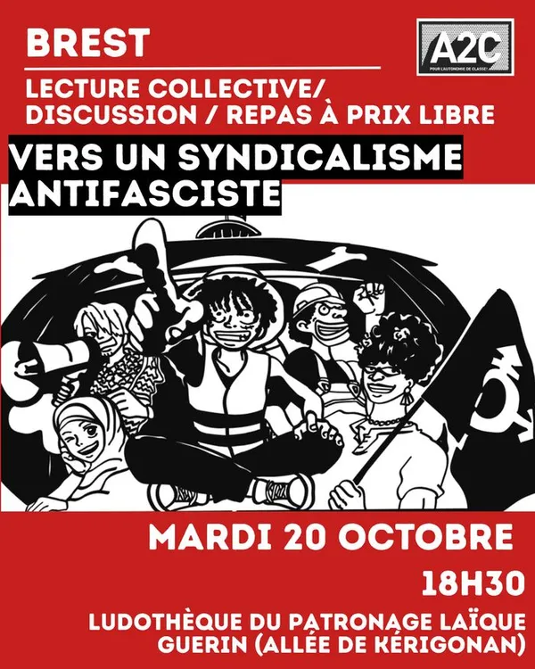 🔥 Lecture collective/discussion 🔥 Vers un syndicalisme antifasciste