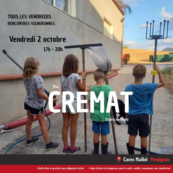 🍷 Rencontre vigneronne – Mas Cremat
