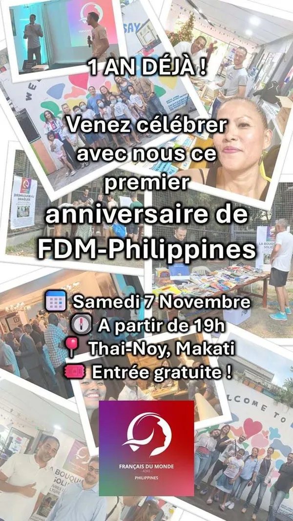 Philippines (Makati) : Anniversaire d'un an