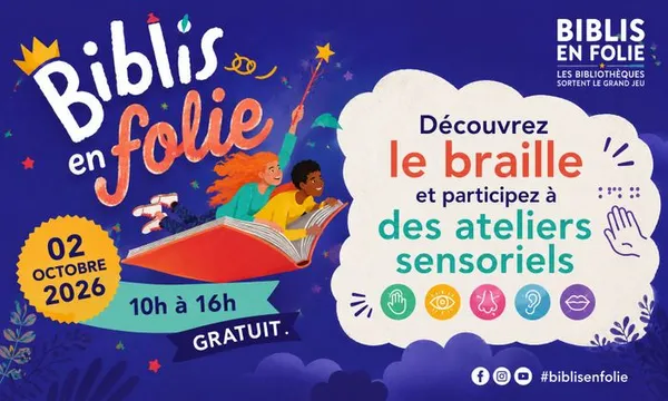 Découvrez le braille et participez à des ateliers sensoriels