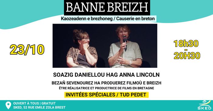 Causerie en breton avec Soazig Daniellou et Anna Lincoln