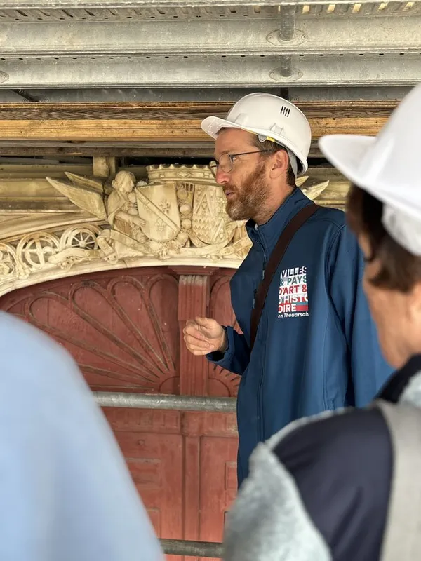 Visite commentée du chantier de restauration de la collégiale Notre-Dame de Thouars