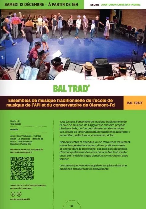 Bal trad' de l'école de musique de l'API