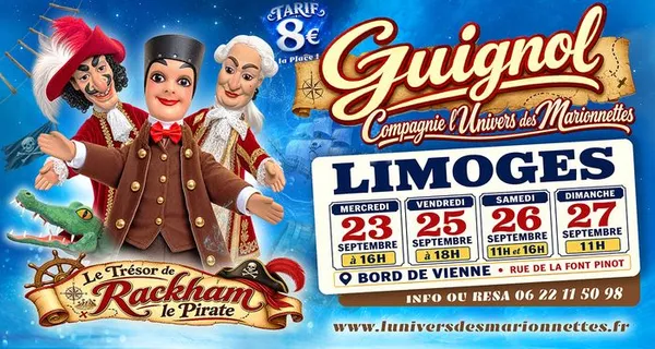 GUIGNOL et LE TRÉSOR DE RACKHAM LE PIRATE