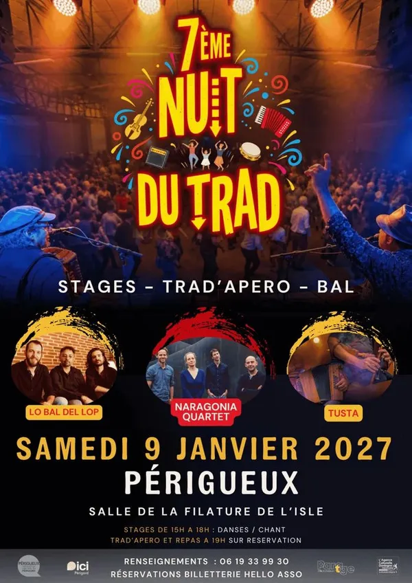 7ème nuit du trad' en Périgord