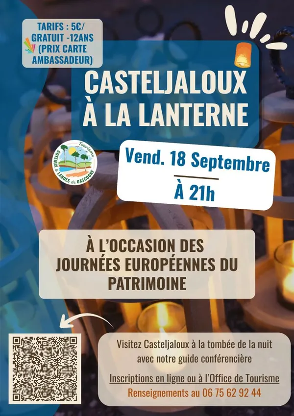 Visite commentée de Casteljaloux à la lanterne