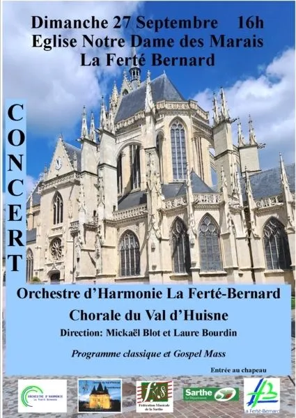 concert OHLFB et chorale Val d'Huisne