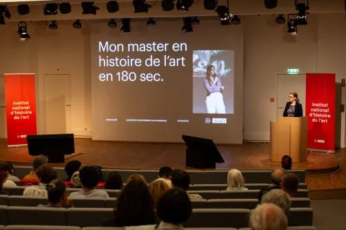 Concours d’éloquence « Mon master en histoire de l’art et en archéologie en 180 secondes »