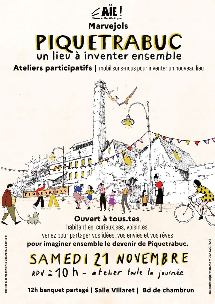 PIQUETRABUC à Marvejols: un lieu à inventer ensemble