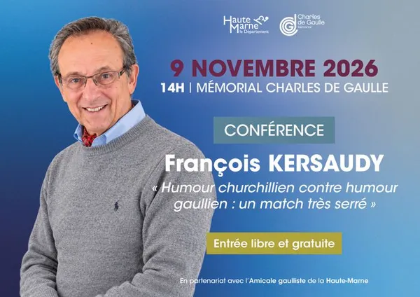 Conférence François KERSAUDY - 9 novembre 2026