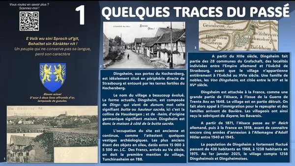 Visité guidée du parcours historique sur Dingsheim